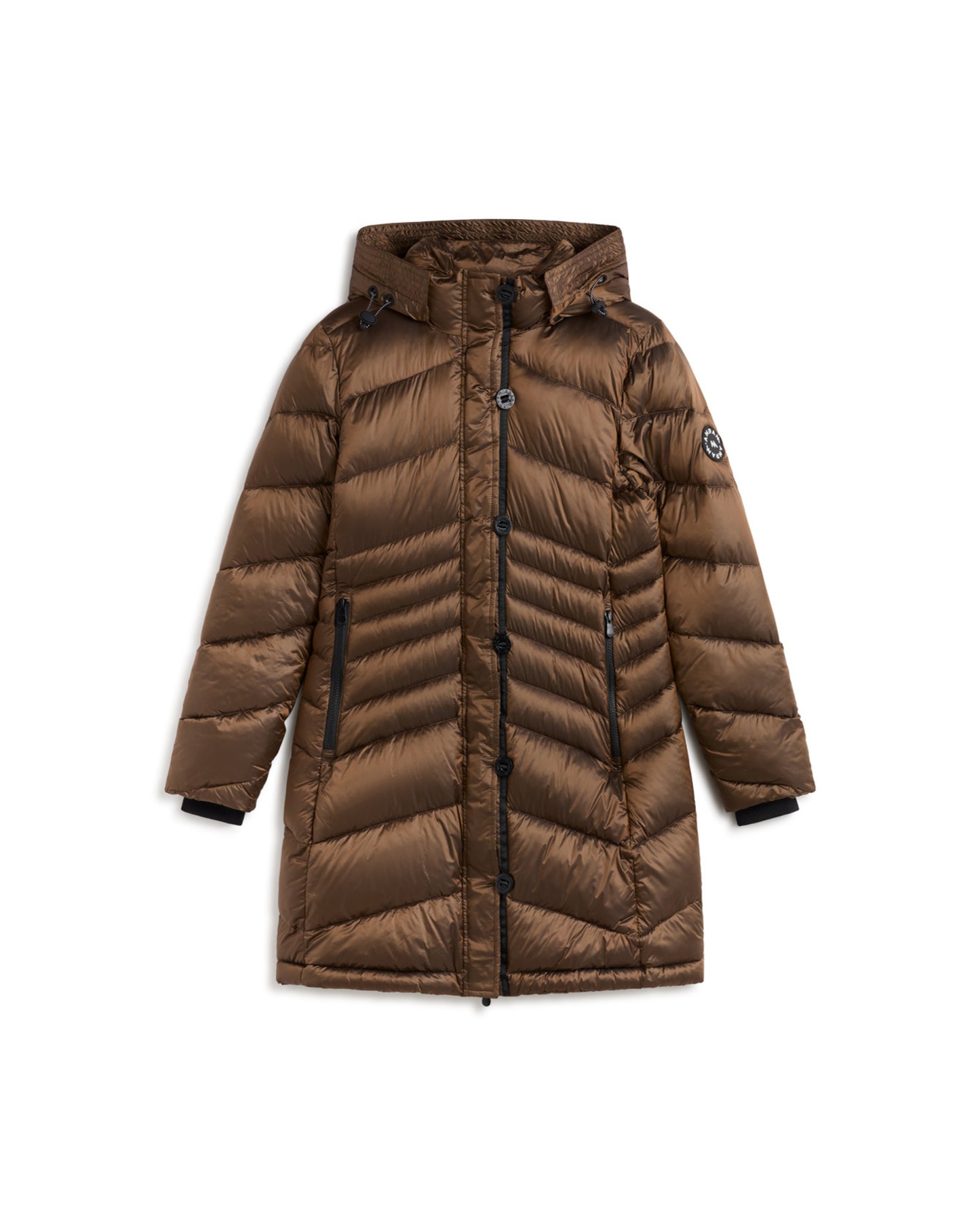 Thigh Length Padded Parka