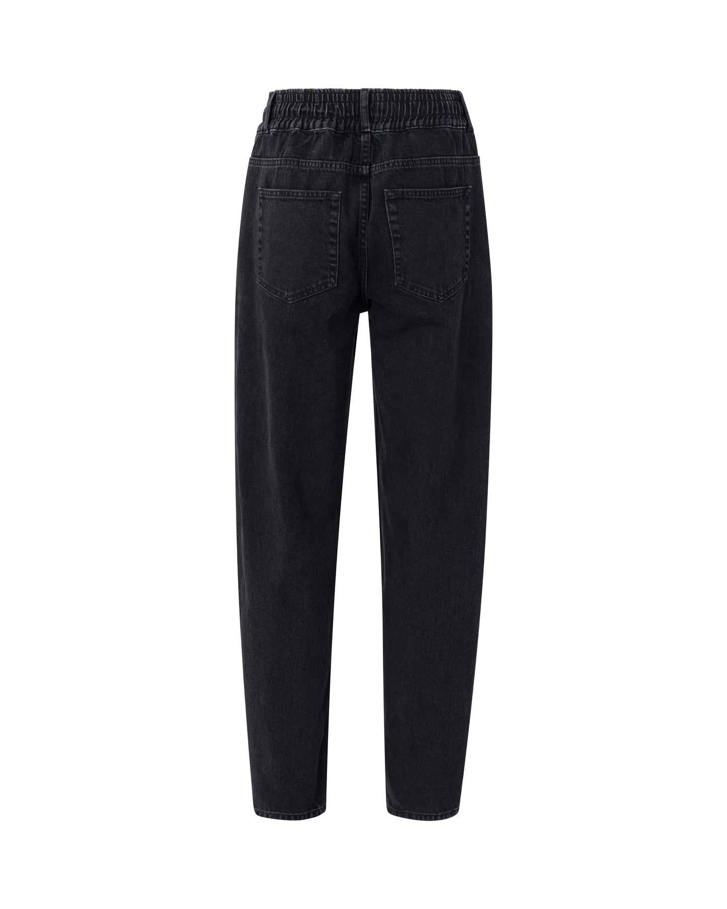 High Waist Tapered Jeans