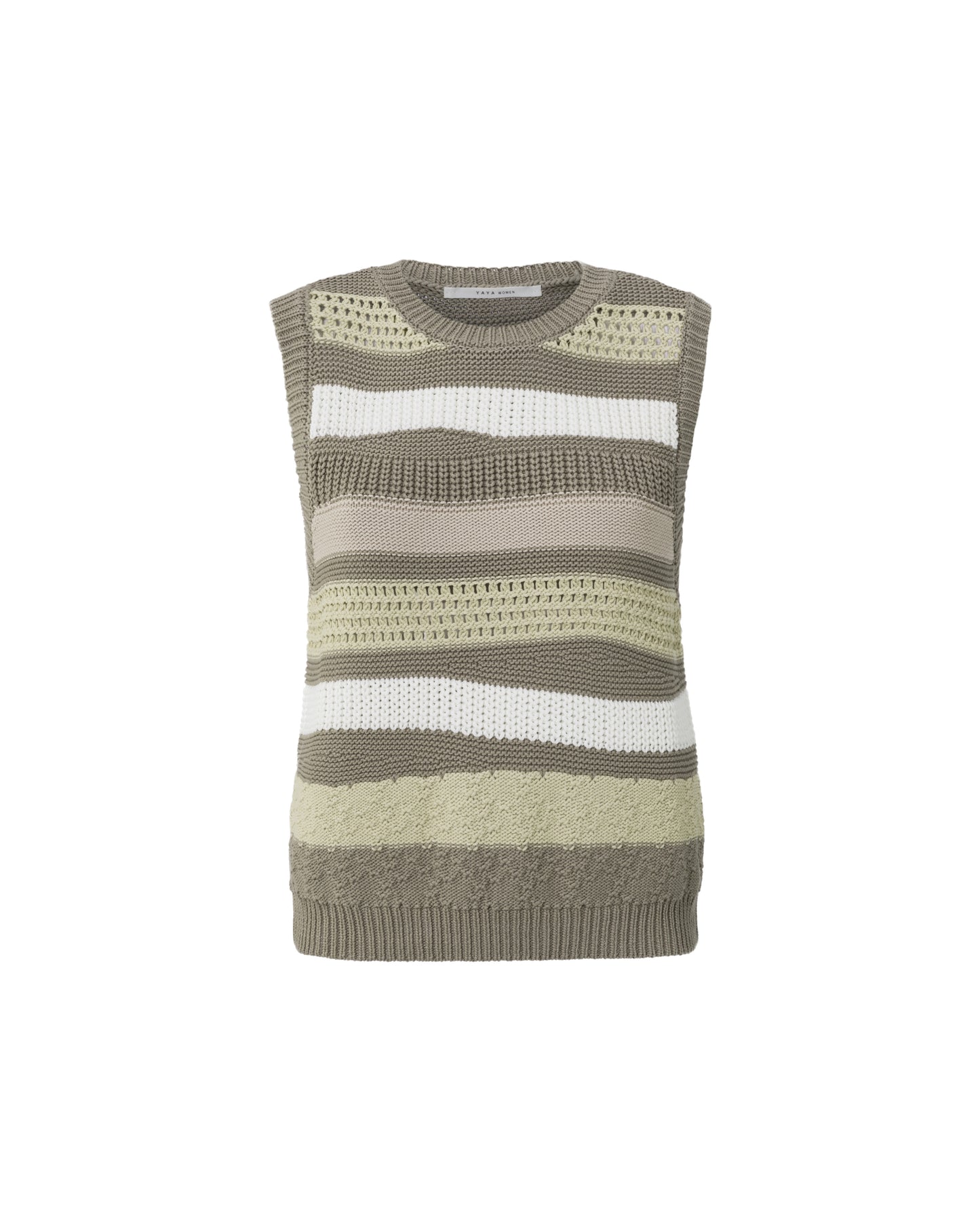 Textured Sleeveless Pullover