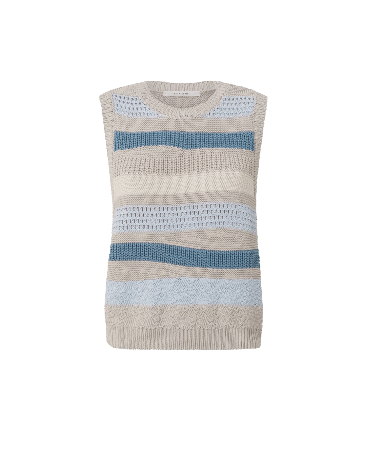 Textured Sleeveless Pullover