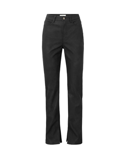Faux Nubuck Leather Trouser